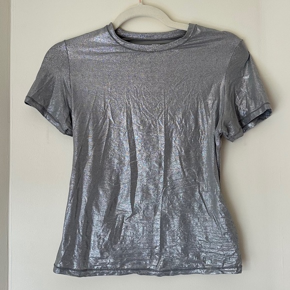 Skims FITS EVERYBODY T-SHIRT | SILVER - Picture 1 of 3